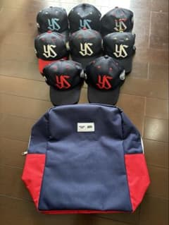野球キャップ ヤクルトスワローズ　8個セットのサムネイル