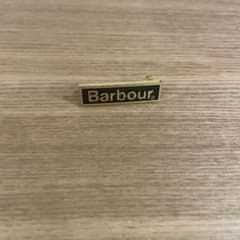Barbour ブローチ 緑と金のサムネイル