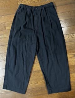 mumokutekiタック入り ワイドパンツ ブラックのサムネイル