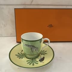 HERMES Africa マグカップとソーサーsetのサムネイル