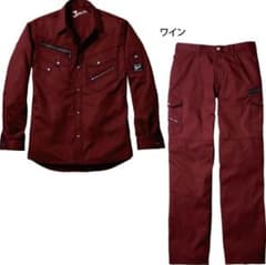 新品未使用　春夏兼用Jawin 作業服上下　ジャケットセットのサムネイル