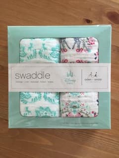 【新品・箱付】エイデンアンドアネイ swaddle バンビ柄のサムネイル