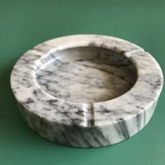 大理石灰皿 グレー 置き型 - メルカリ