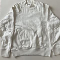 UNIQLO U スウェットプルオーバー　01オフホワイト　Mサイズのサムネイル