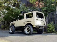 ジムニー JA11・12用 Kプロダクツ製 砲弾マフラー（バッフル付き） ジムニー JA11・12用 Kプロダクツ製 砲弾マフラー（バッフル付き