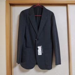 UNIQLO ダークグレー テーラードジャケット Mのサムネイル