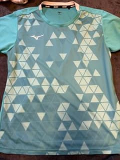 MIZUNO テニスウェア Tシャツ Mサイズインターハイで着用のサムネイル
