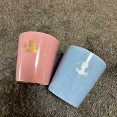 Disney RING BELL ペアカップ 白雪姫 シンデレラ　非売品のサムネイル