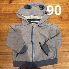 ファミリア パーカー 90 耳付き - メルカリ