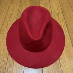 ハット　赤