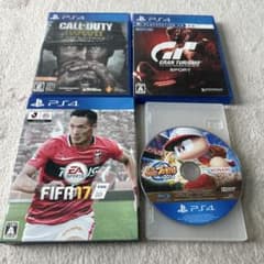 【値下げ中！】PS4 ソフト 4本セット まとめ売りのサムネイル