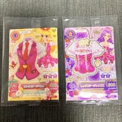 アイカツ　セブンイレブン　星宮いちご　神崎美月　2枚セットのサムネイル