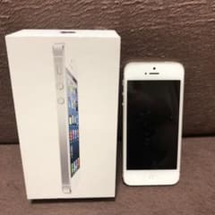 iPhone 5 White 64 GB Softbankのサムネイル