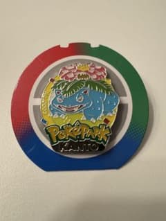 ポケパークカントー限定 ピンバッジ フシギバナ ボール付のサムネイル
