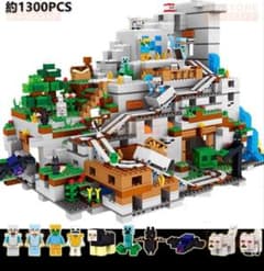マイクラレゴ　ミニフィグ44体！超豪華セット 山の洞窟 レゴ互換のサムネイル