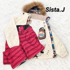 Sista.J スノボウェア レディース 上下セット M スキーウェア - メルカリ