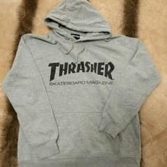 THRASHER パーカー グレーのサムネイル