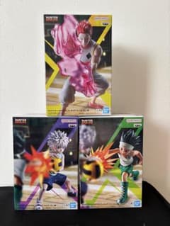 HUNTER×HUNTER 피규어 곤·킬루아·히소카의 3체 세트