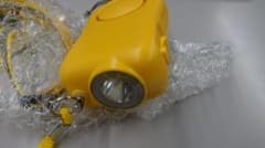 防災 LEDライト＆防犯ブザー(防雨形） 新品未使用のサムネイル
