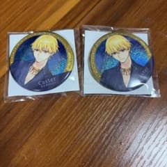 FGO 缶バッジ ガチャメイト キャスター ギルガメッシュ 2点セットのサムネイル