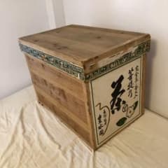 茶箱　アンティーク　昭和レトロのサムネイル