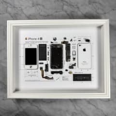 特売品】 iPhone 4s White 標本アート ボックスフレーム仕様 - メルカリ