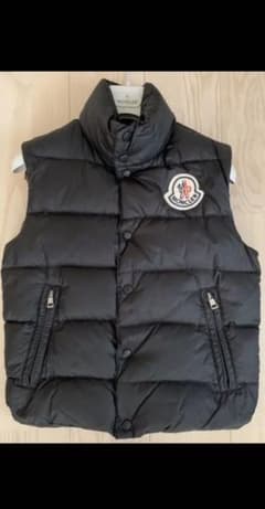 国内正規品モンクレール【MONCLER 0 ダウンベストマットブラック】のサムネイル