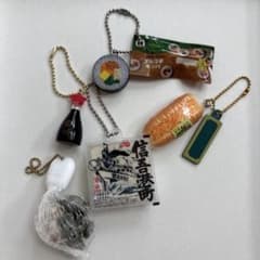 食品　ミニチュア　寿司　調味料　カプセルトイセット