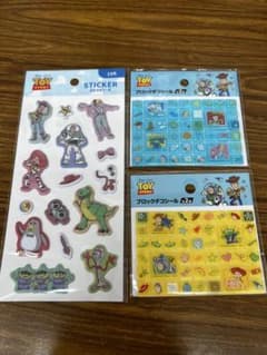 トイストーリー ふわふわシール ブロックデコシール セットのサムネイル