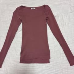 【完売Uネック✨】AURALEE×RonHerman 別注 ギザリブ アイボリー 人気色✨】AURALEE×RonHerman 別注 ギザリブ ボートネック 白