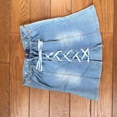 ANAP バック編み上げデニムコルセットのサムネイル