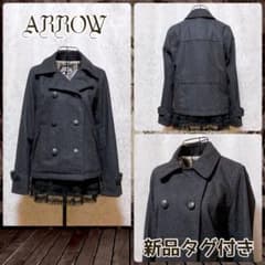 ピーコート ダークグレー 平成ギャル y2k ダークコア パンク nana 韓国