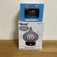 ドラゴンクエスト センサーライト メタルスライム　ステンレスカップ　セット