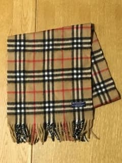 ☆彡バーバリーマフラー☆彡  【中古品】のサムネイル
