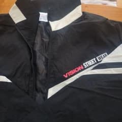 VISION STREET WEAR ナイロンジャケット L ブラックのサムネイル