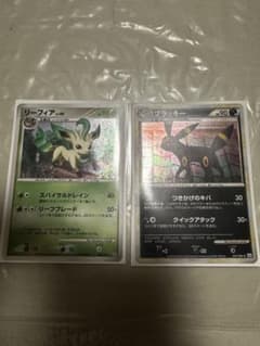高騰中】ブラッキー 037/080 リーフィア 002/012 | Mercari