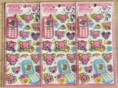 t*o様 【3枚セット】平成はっぴふぉん たまごっち ステッカーのサムネイル