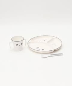アフタヌーンティー　山中塗アニマルお食事セット　離乳食　新品未使用のサムネイル