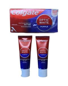 Colgate コルゲート オプティックホワイト パープル100gx 2個のサムネイル