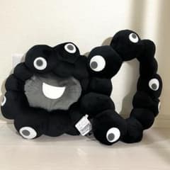 新品EXPO2025 ミャクミャク ブラックなりきりクッション 2種セット