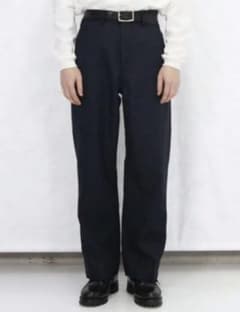 order loose twill pants  ネイビー　XSのサムネイル