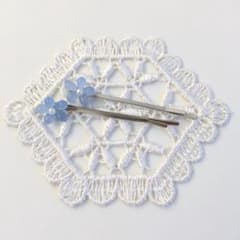 90s used お花 ヘアピンのサムネイル