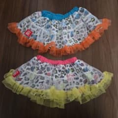BABYDOLL　レオパード柄チュールスカート 2枚セットのサムネイル