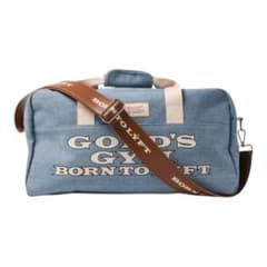 本日発送】LYFT×ゴールドジム2WAYバッグ デニムブルー - メルカリ