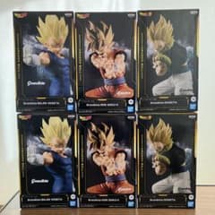 ドラゴンボール 魔人ベジータ 孫悟空 ゴジータ プライズフィギュア6体