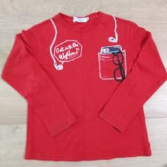 THE SHOP TK 赤 長袖カットソー 130のサムネイル