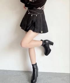 NOMAE チェーンベルトレイヤードスカパンのサムネイル