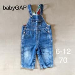 babyGAP オーバーオール サロペット デニム 70のサムネイル