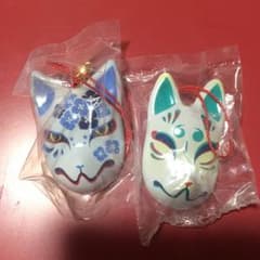 はんなり狐面根付のサムネイル