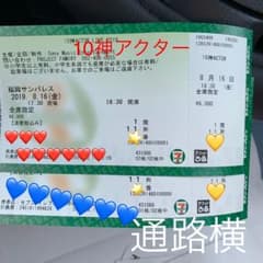 専用ページ(10神ACTOR チケット)のサムネイル